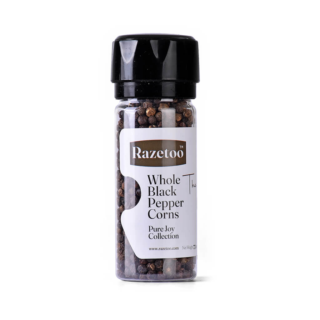 Black perpper corns محصولات غذایی رازتو